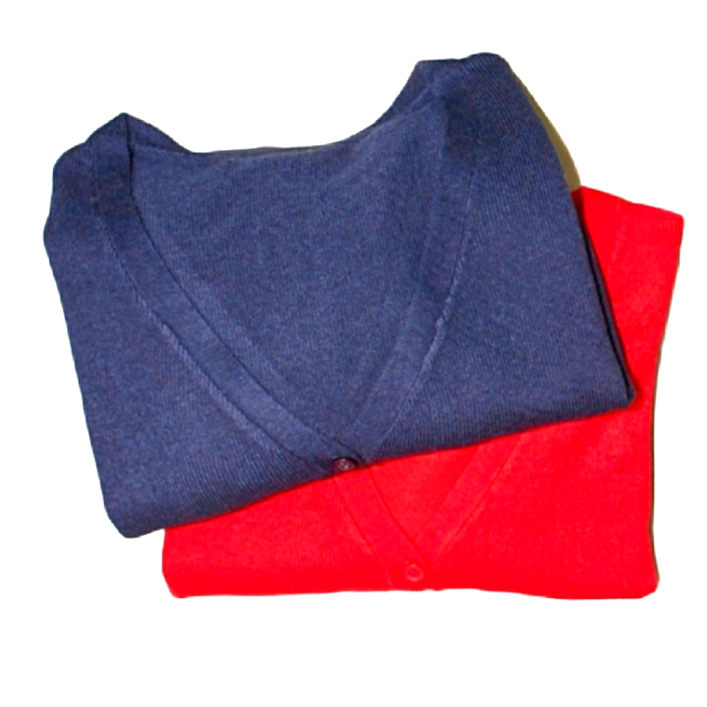 Sets of 2 Fine Gauge Cardigan Sweaters 3X